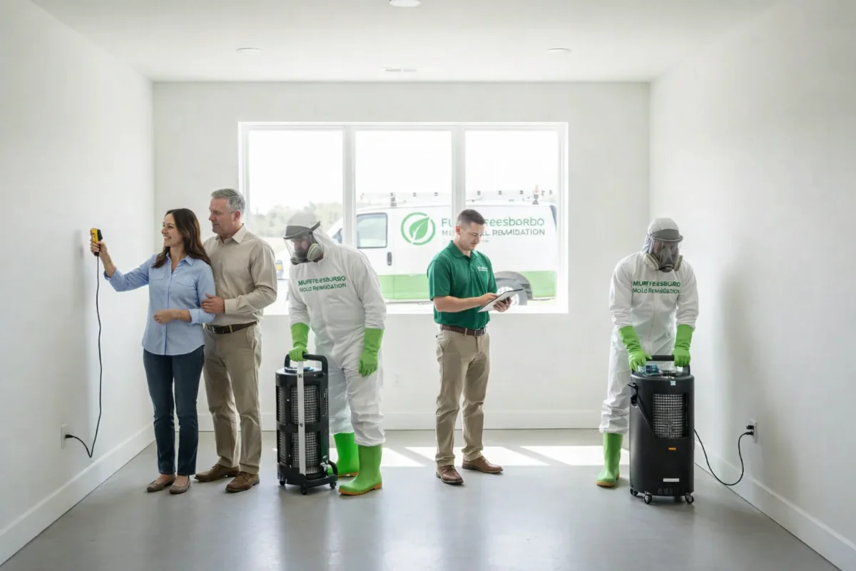 Black Mold Removal in Murfreesboro, TN