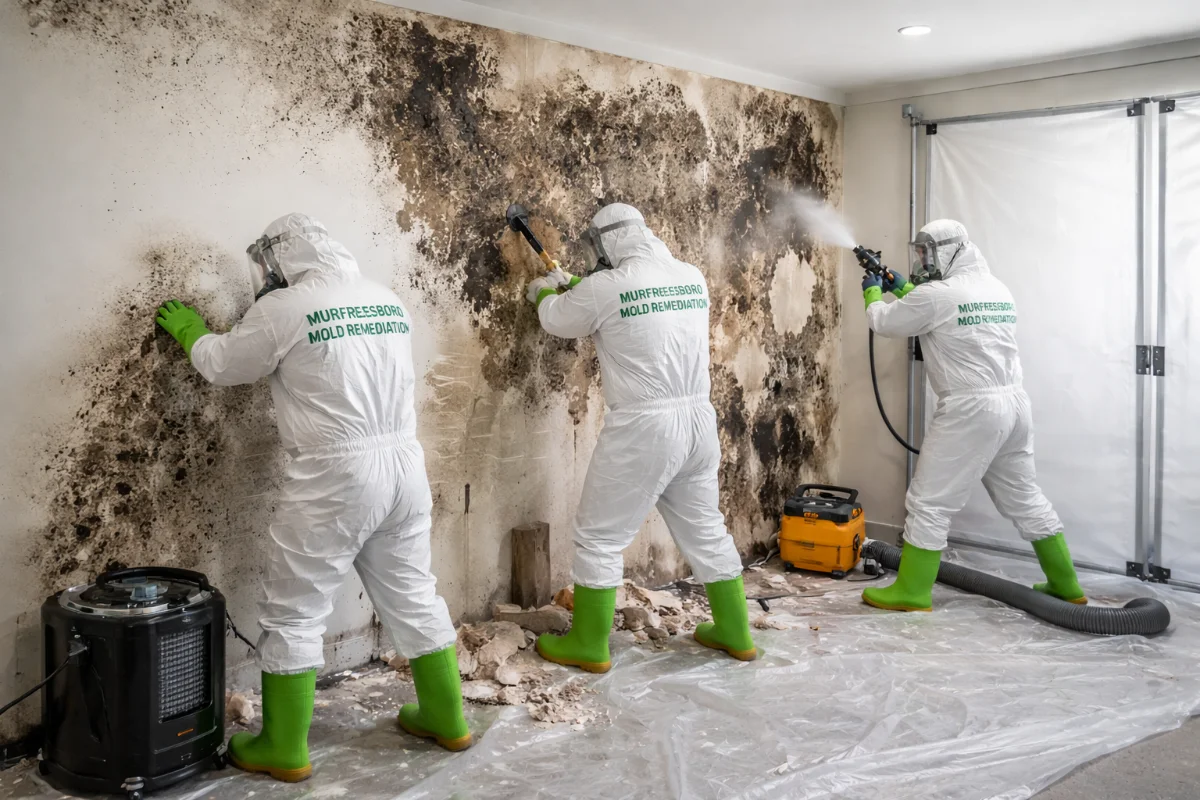 Black Mold Removal in Murfreesboro, TN
